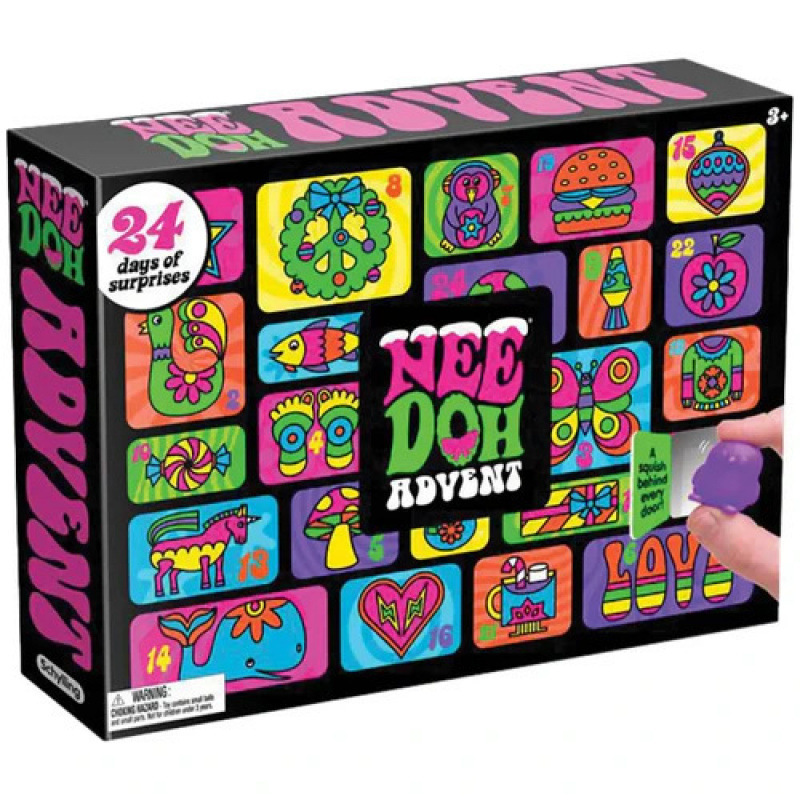 Advent Calendar Gift - Calendario de Adviento NeeDoh 2026: Caja
