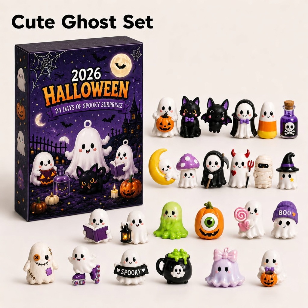 Advent Calendar Gift - Calendario de Adviento de Halloween 2026,