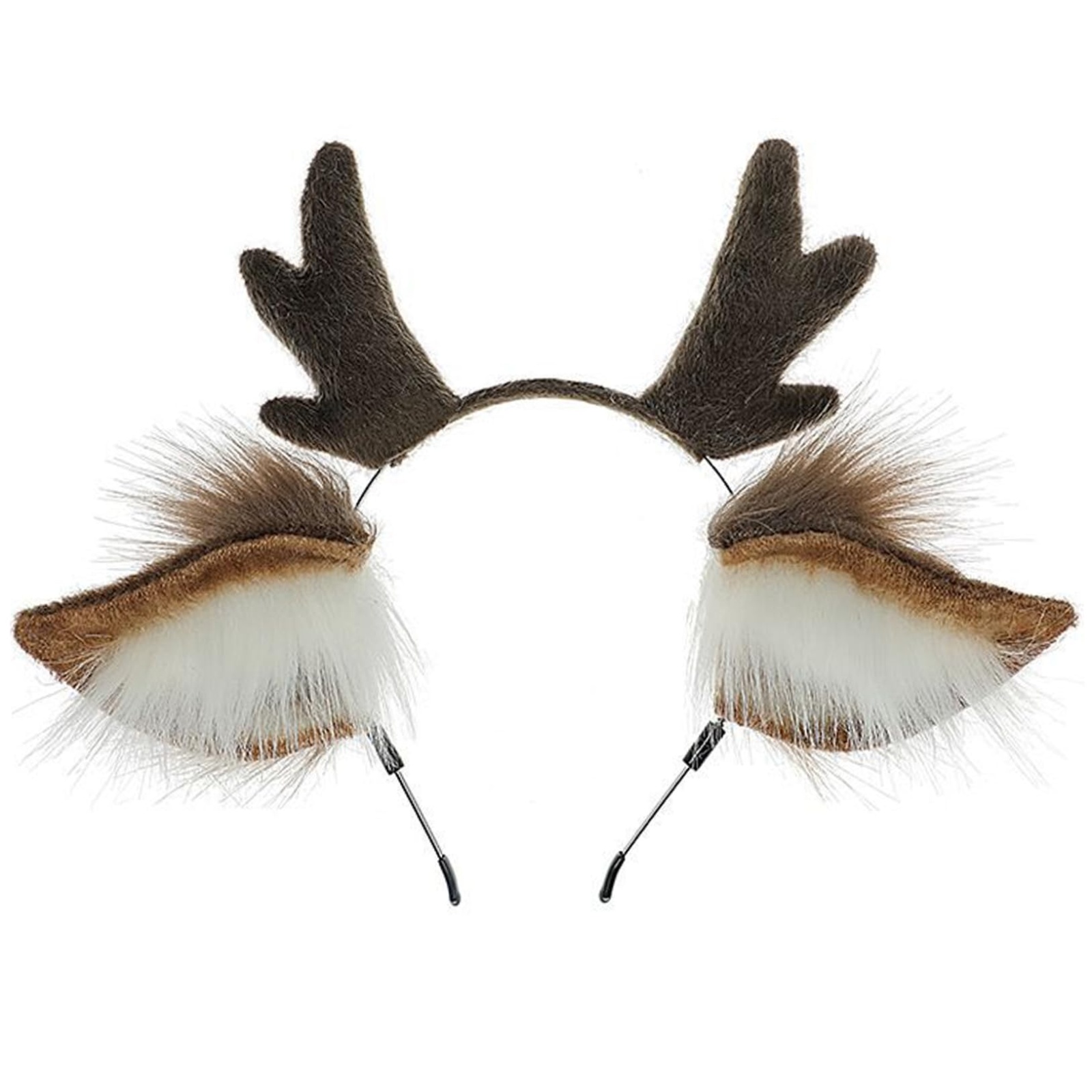 Reindeer Antlers Headband - Diadema de reno de felpa, accesorios