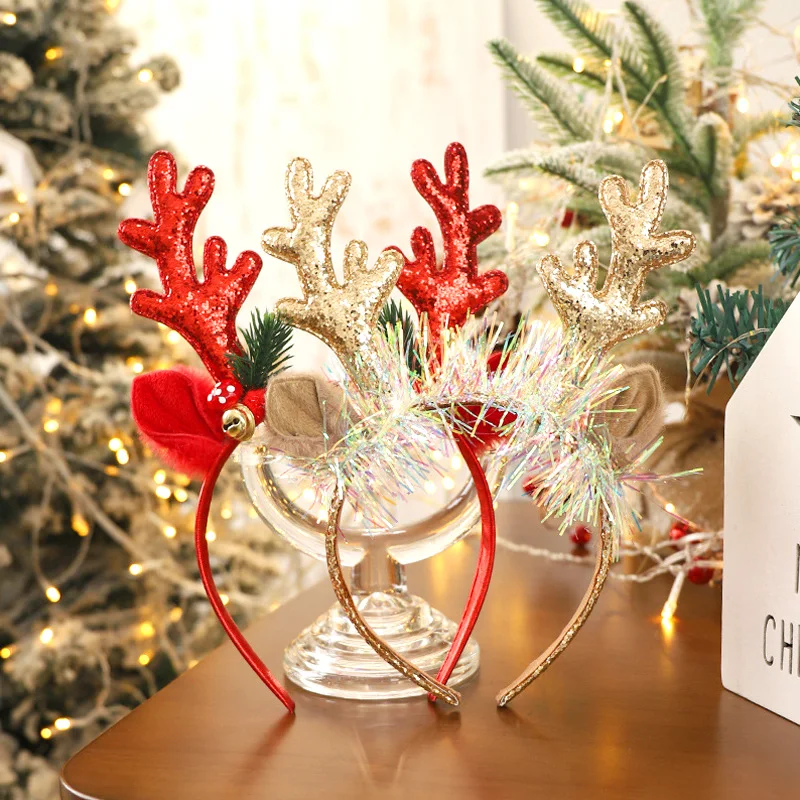 Diademas con Cuernos de Reno B - Reindeer Antlers Headband reseña y precio