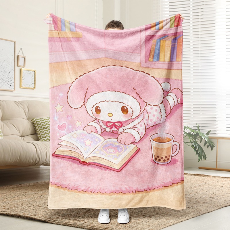 Manta Sanrio, acogedora manta  - Christmas Throw Blanket reseña y precio