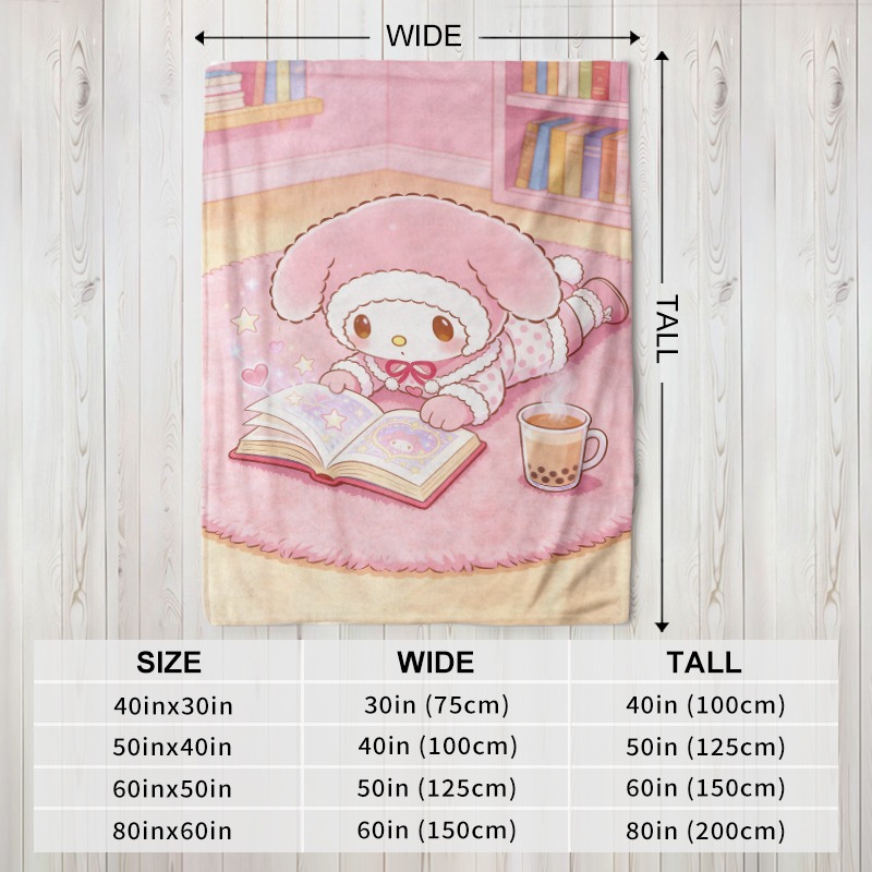 Manta Sanrio, acogedora manta  - Christmas Throw Blanket reseña y precio