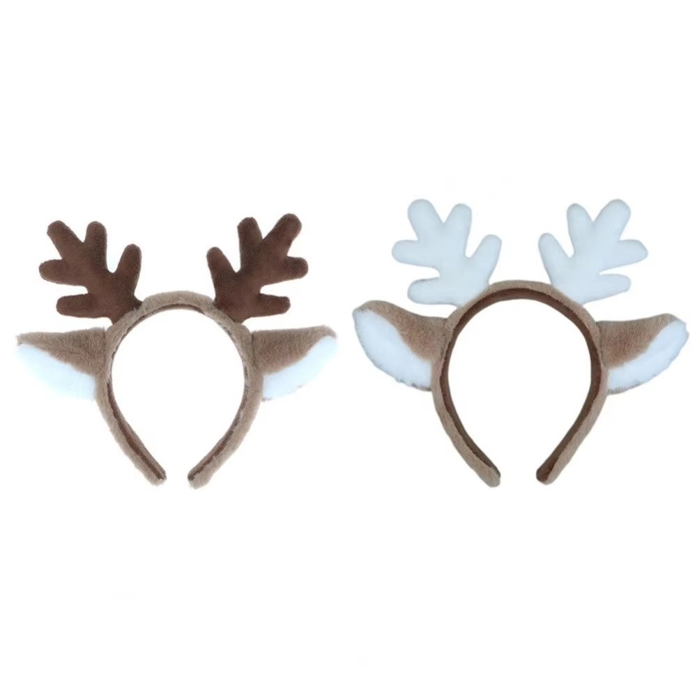 Diadema navideña suave, acceso - Reindeer Antlers Headband reseña y precio