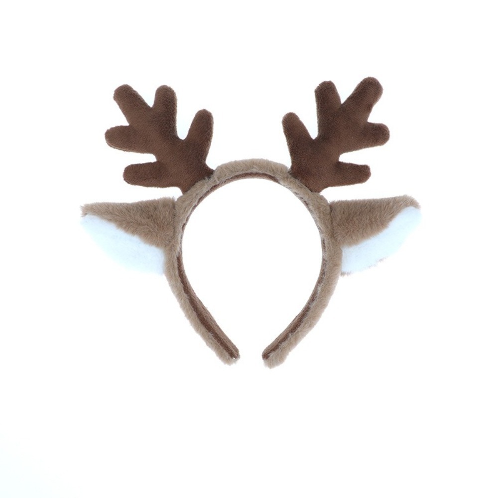 Diadema navideña suave, acceso - Reindeer Antlers Headband reseña y precio