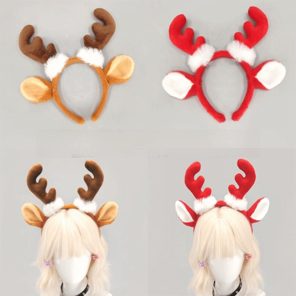 Diadema de Astas Realistas, Li - Reindeer Antlers Headband reseña y precio