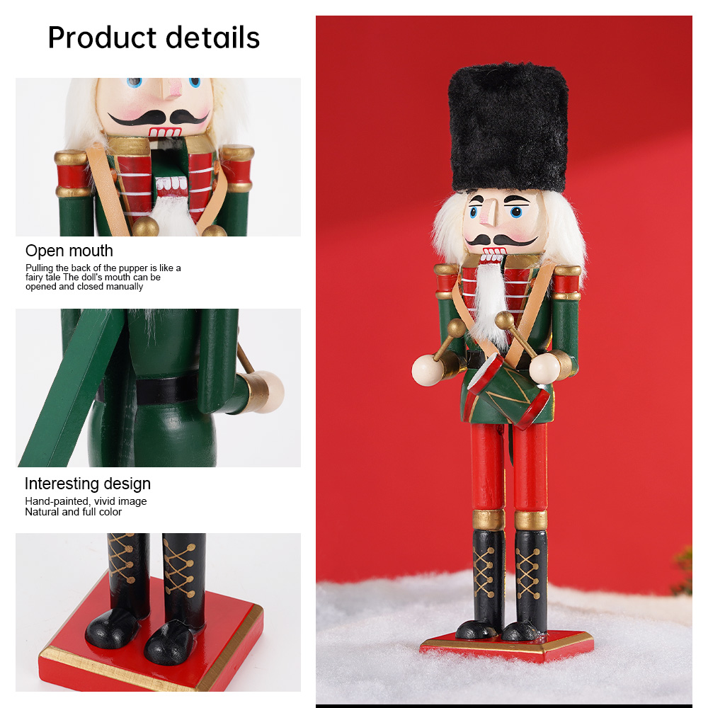 Adorno de Cascanueces de mader - Nutcracker Figurine reseña y precio