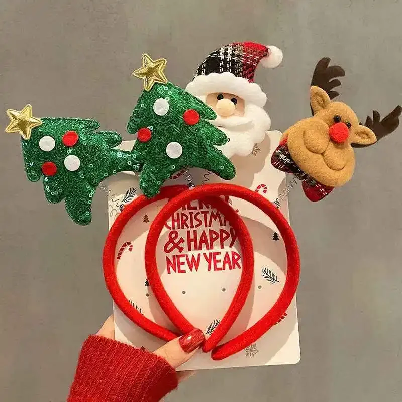 10 Uds. Diadema navideña para  - Reindeer Antlers Headband reseña y precio