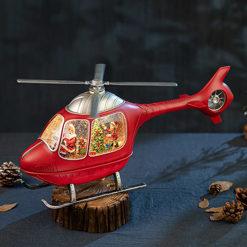 Caja Musical de Helicóptero Gi - Snow Globe Musical reseña y precio