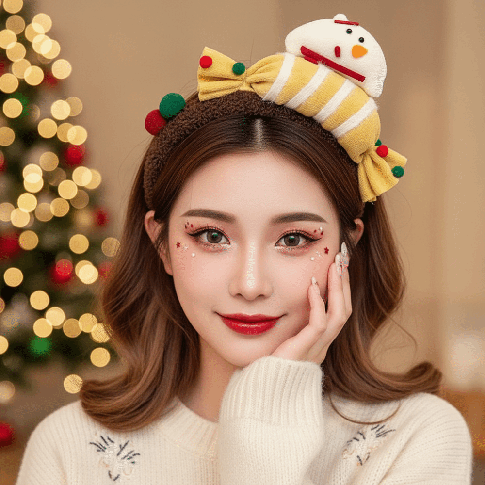 Diadema Navideña de Textura Af - Reindeer Antlers Headband reseña y precio