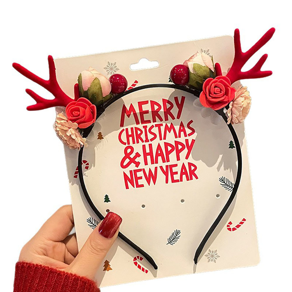Accesorios bonitos para el cab - Reindeer Antlers Headband reseña y precio
