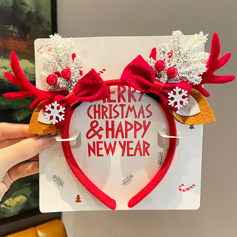 Accesorios bonitos para el cab - Reindeer Antlers Headband reseña y precio