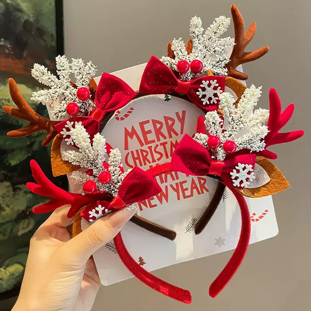 Accesorios bonitos para el cab - Reindeer Antlers Headband reseña y precio