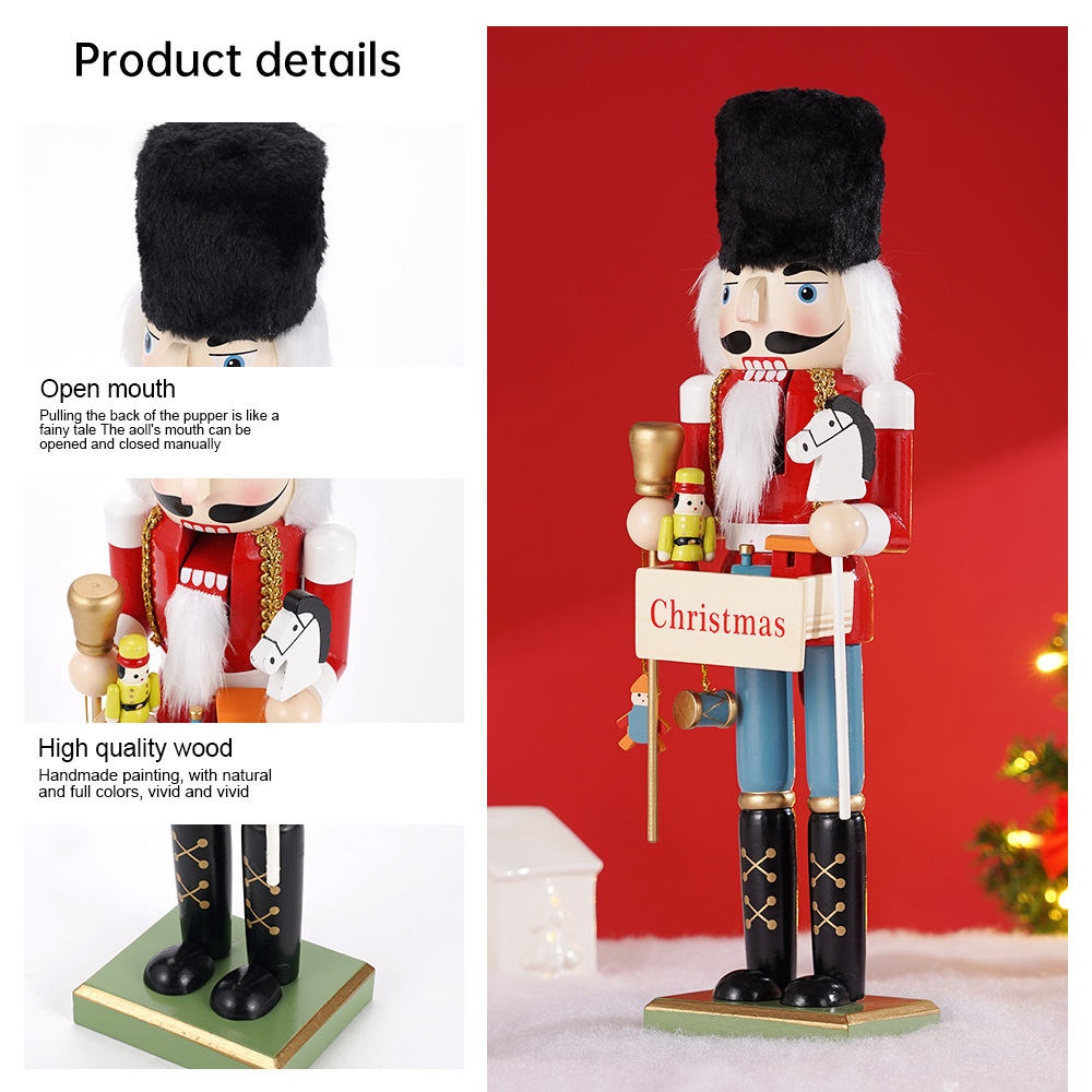 Adorno de Cascanueces de mader - Nutcracker Figurine reseña y precio