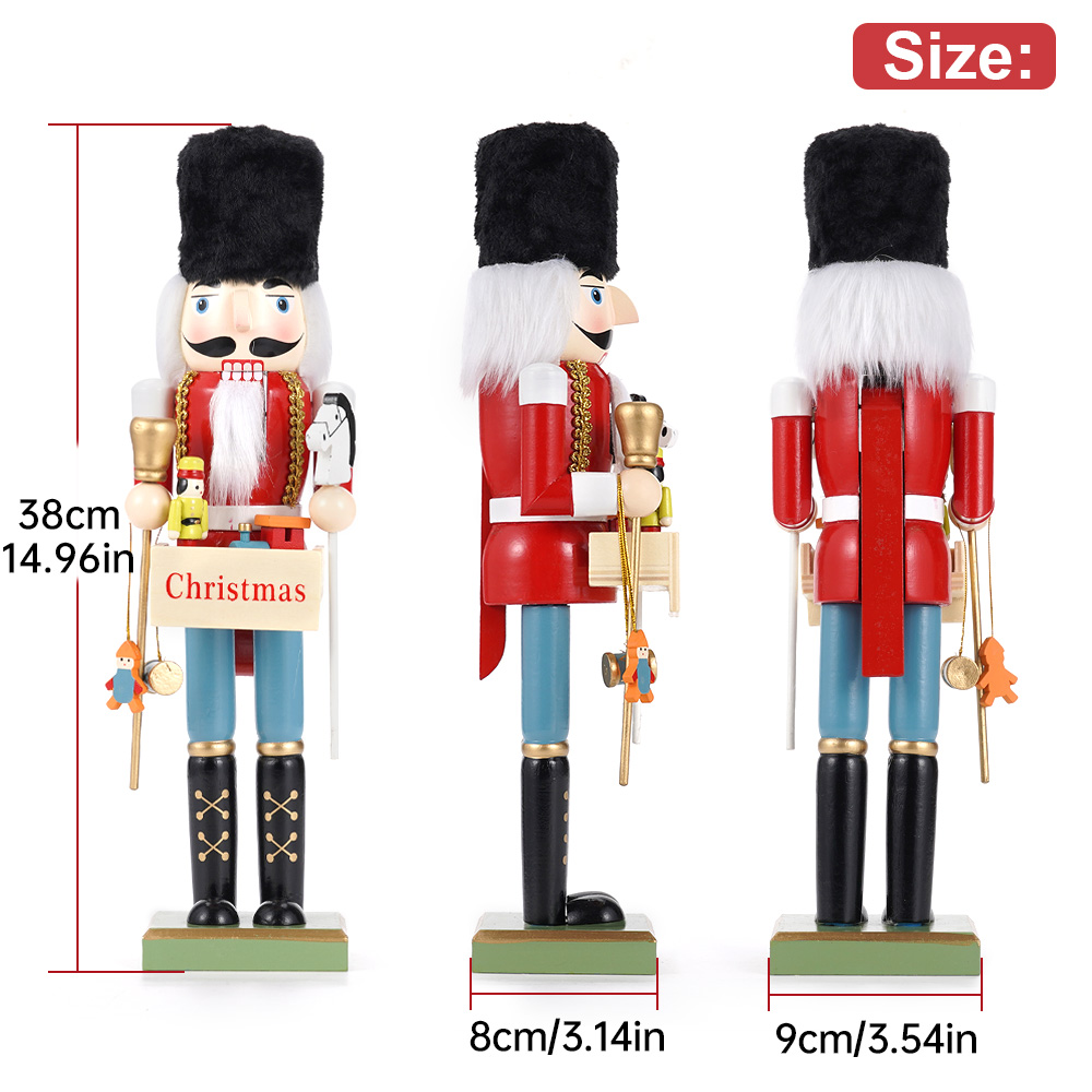 Adorno de Cascanueces de mader - Nutcracker Figurine reseña y precio