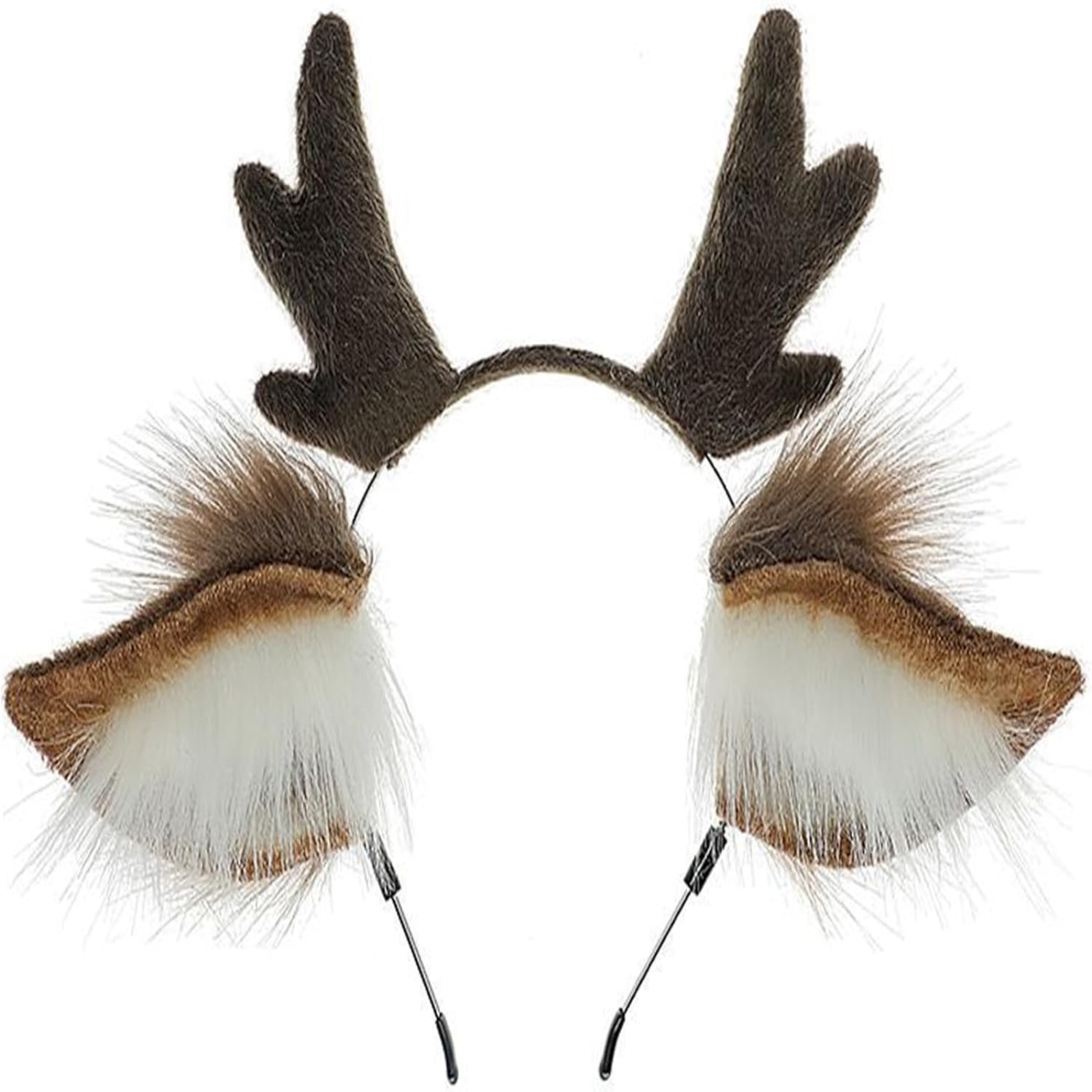 Diadema de reno de felpa, acce - Reindeer Antlers Headband reseña y precio