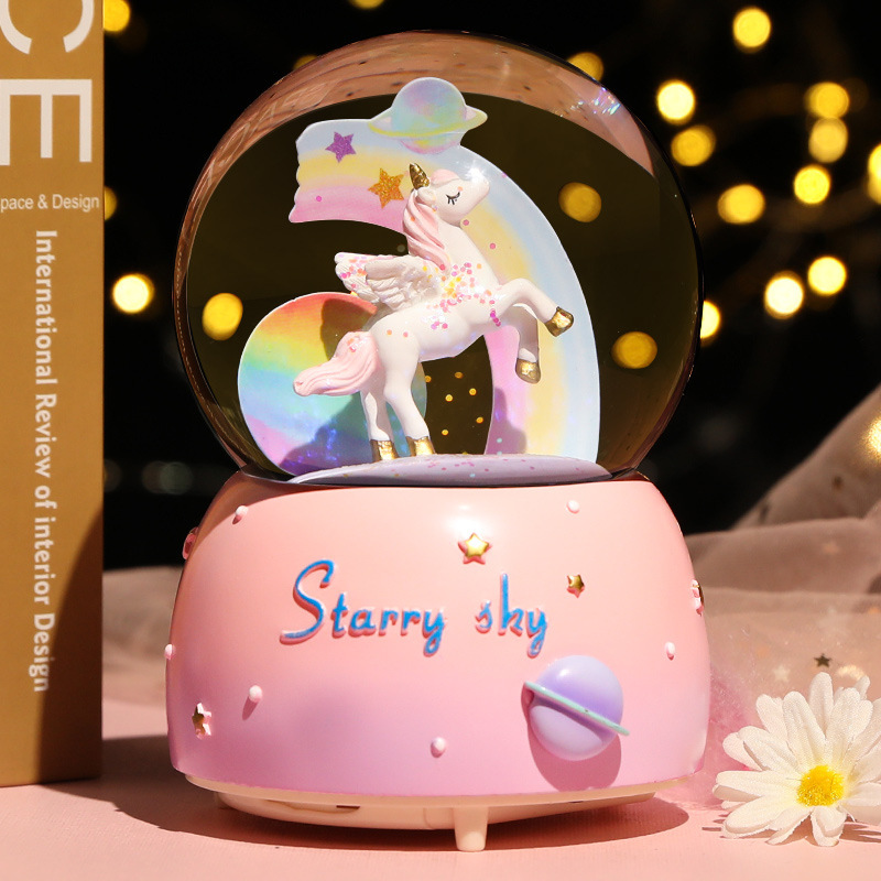 Nueva caja de música con bola  - Snow Globe Musical reseña y precio